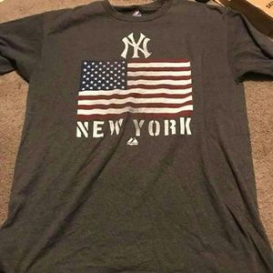 Majestic Shirts - American flag yankees jeter shirt Majestic Shirts - American flag yankees jeter shirt